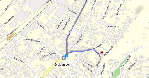 Map Ticino